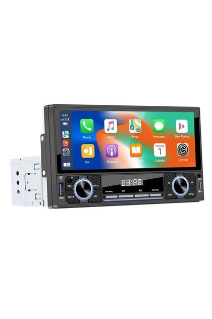 PerVoi Οθόνη αυτοκινήτου Ηχοσύστημα Bluetooth USB AUX MP5 FM 6.8″ 12V 60W CTC-6821 - Car 1 Din HD