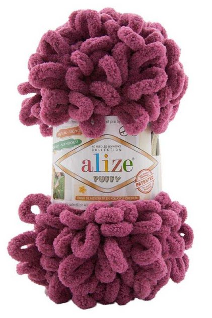 Puffy Blanket Knitting Yarn 5-Pack Looped Hand Knitting Yarn