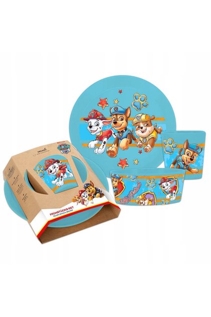 Set de veselă pentru copii Paw Patrol 3 piese
