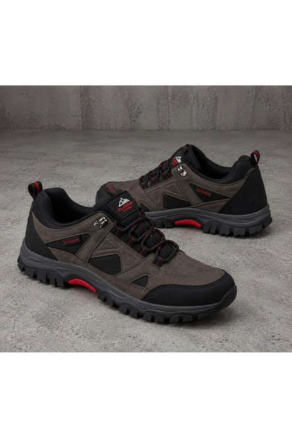 Plarıum Men's Daily Outdoor Winter Water and Cold Resistant Comfortable Large Size Trekking Sports Shoes 40