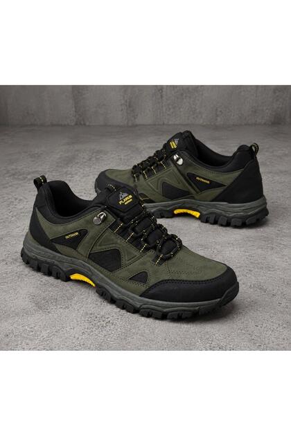 Plarıum Men's Daily Outdoor Winter Water and Cold Resistant Comfortable Large Size Trekking Sports Shoes 40