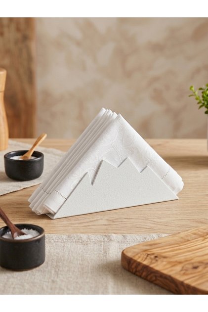 Modern Design Mountain Model Napkin Stand – Decorative Kitchen and Dining Table Napkin Holder