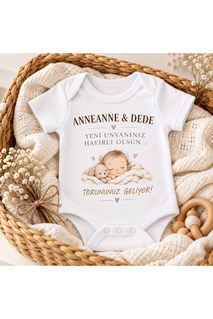 Baby News Baby Goodnews Father Grandmother Grandmother Grandfather Zıbın
