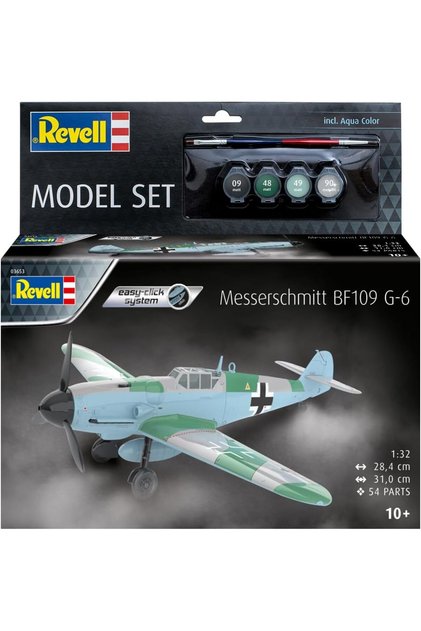 1:32 Messerschmitt BF109 G-6 03653 Maket Seti