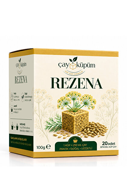 Rezena Bitki Çayı 100 g - 20 Adet Sargılı Küp Çay