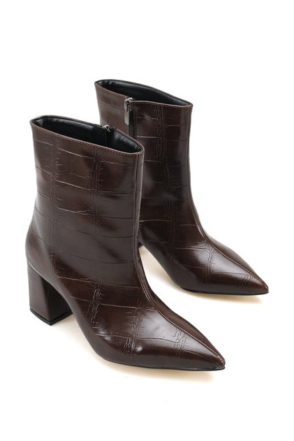 Phoebe Luce Women's Pointed Toe Heeled Boots 00126010