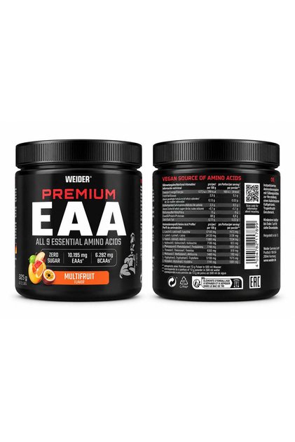 Premium EAA Amino Acid All 9 Essential Amino acid 325 Gr - Multifruit