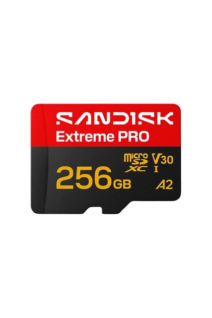 Extreme Pro microSD UHS-I 256GB MicroSD 250MB/s(R) / 170MB/s(W)
