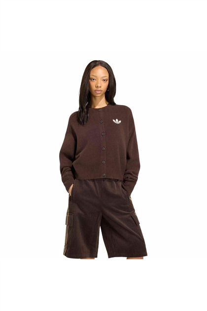 IA4455-K سترة نسائية من Ess Cardigan باللون البني