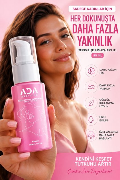 Kadınlara Özel Anal His Azaltıcı Krem 50 ml – Ters İlişki Öncesi Hassasiyet Azaltıcı Krem