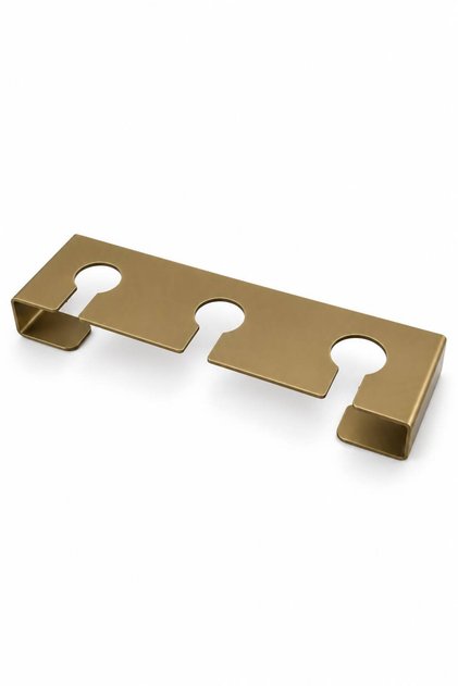 Azra | | Aging | | 3 Goggle | | Metal Goblet Hanger with 3 Goblet Capacity – under Cabinet Mounting, Stylish and Practical Use Wine Glass Hanger Cup Holder Goblet Holder Kitchen Bar Cafe Organizer Cup Holder