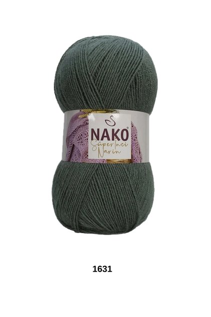 1 Piece Nako Super Pearl Delicate 100 Grams 540 Yards Cardigan Blouse Shawl Scarf Beanie Sweater Knitting Yarn-Color: 1631