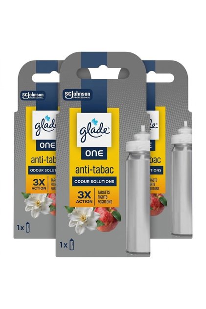 Set de 3 rezerve de odorizant de aer anti-miros de tutun, 3 x 10ml