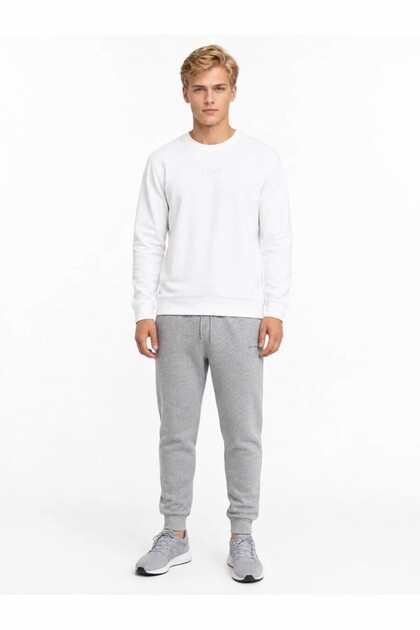 Men's Gray Lf 2044512 Gray Melange m Tsu Sweatpants