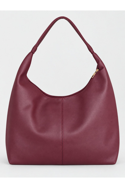 Casual Women's Shoulder Bag with Zipper