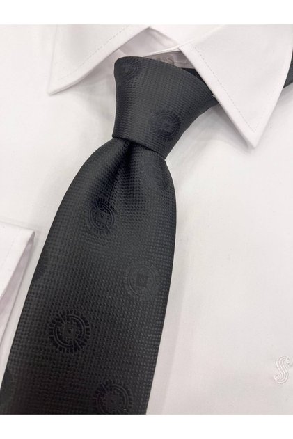 Woven Fabric Patterned Tie