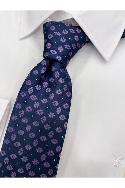 Woven Fabric Patterned Tie