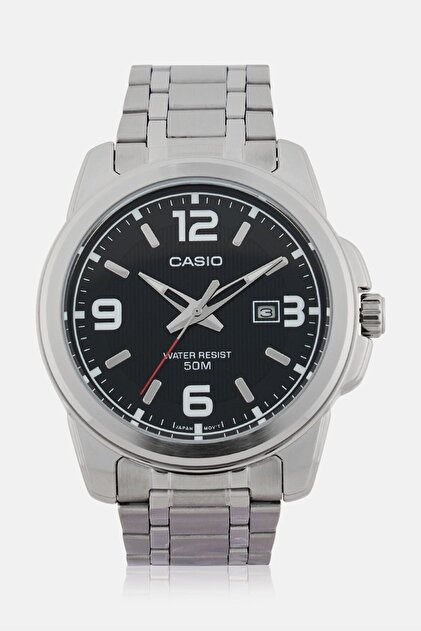 Men MTP-1314D-1AVDF Stainless Steel Analog Watch 42 mm, Silver