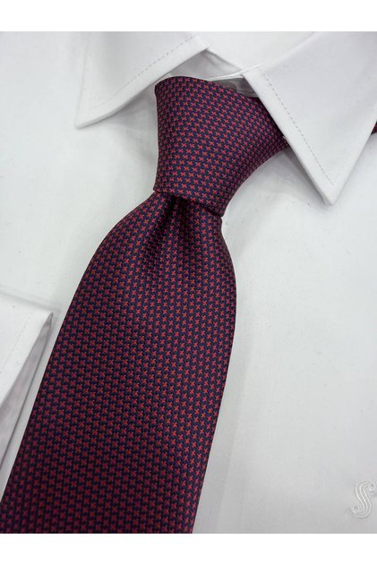 Woven Fabric Patterned Tie