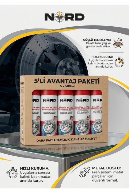BALATA VE FREN TEMİZLEME SPREYİ