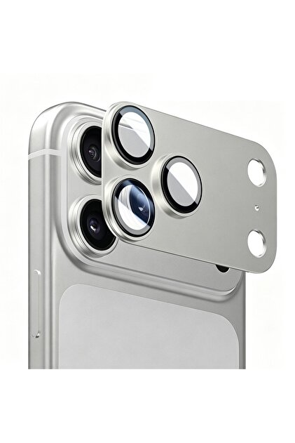 iPhone 18 Pro Max Compatible Camera Protective Lens Metal Tempered Glass Camera Surround Full Protection