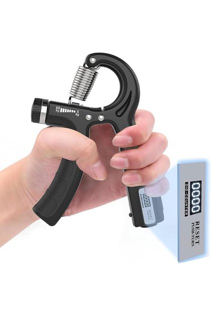 Hand Grips Strengthener with Counter, Adjustable Grip Strength Trainer, Hand Exerciser with