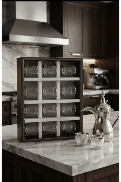 12 Cup Silver Coffee Set