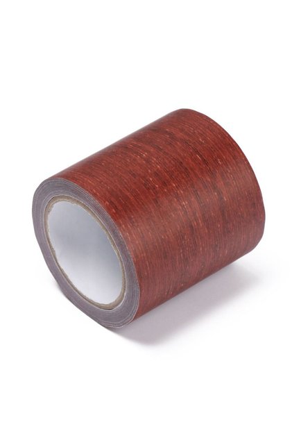 5.7cm x 4.57m Wine Red Walnut 5M/Roll Wood Grain Furniture Repair Tape DIY Self-adhesive Door Decals