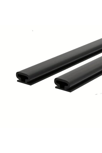 black 6m 1pc Weather Stripping Door Seal, Window And Door Door Seal Strip, Soundproofing Self-Adhesi