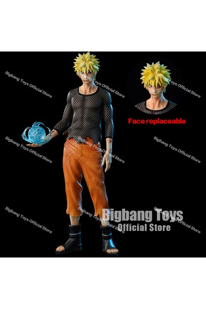 Bandai no retail box Uzumaki Naruto 28cm NARUTO Figurine Uzumaki Naruto Figure PVC Statue Model Coll
