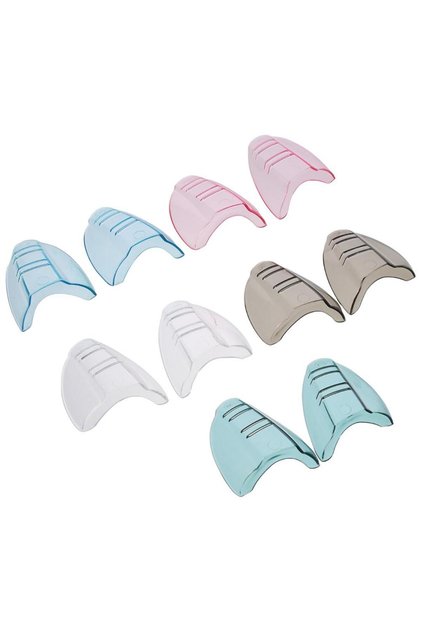 SET Safety Eye Glasses Side Shields Clear Flexible Glasses Safe Protection Side Cover Fits All Size