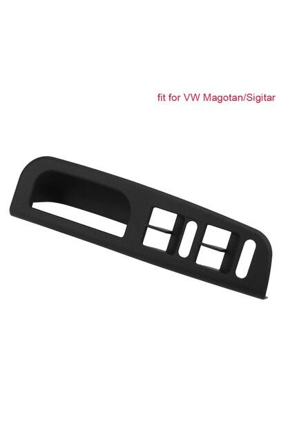 black 1 Piece Driver Side Car Door Handle Window Control Switch Panal For Volkswagen VW Passat B5 Go