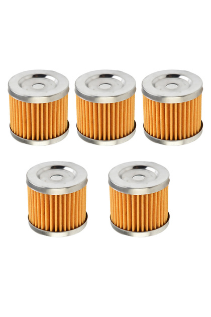 5PCS Motorcycle Engine Oil Filter For HJ125K GN125 EN125 GS125 HJ GN EN 125 125cc Aftermarket Spare