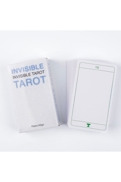TK50K Invisible Tarot 78 Blank Cards Create Your Own Tarot Deck 10.3*6cm English Visions Divination