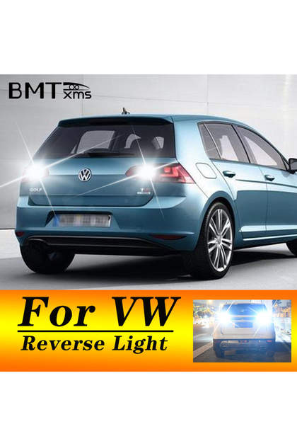 باسات (10-14) BMTxms قطعتان T15 W16W LED Canbus لسيارات فولكس فاجن جولف 7 باسات طوارق توران أب تيجوان بيتل