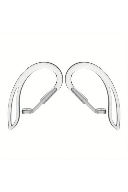 Transparent1pair 1/2pair Transparent Ear Hook For Soft Silicone Anti Slip Sports Clip Hook For Wirel