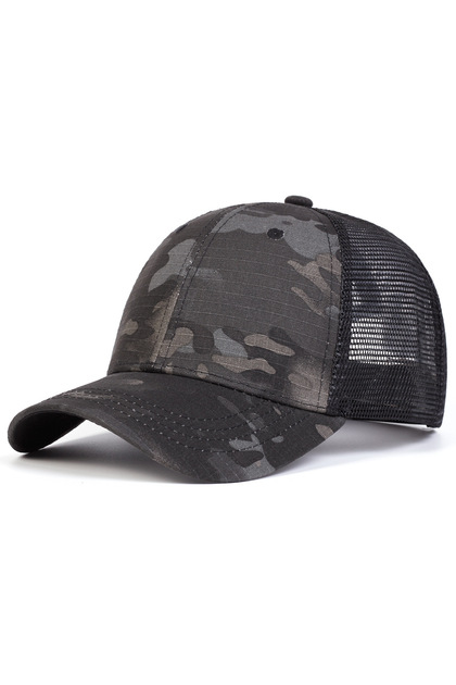 Adjustable camouflage 1 1pc Unisex Camouflage Mesh Baseball Caps Net Caps Spring and Summer Adjustab