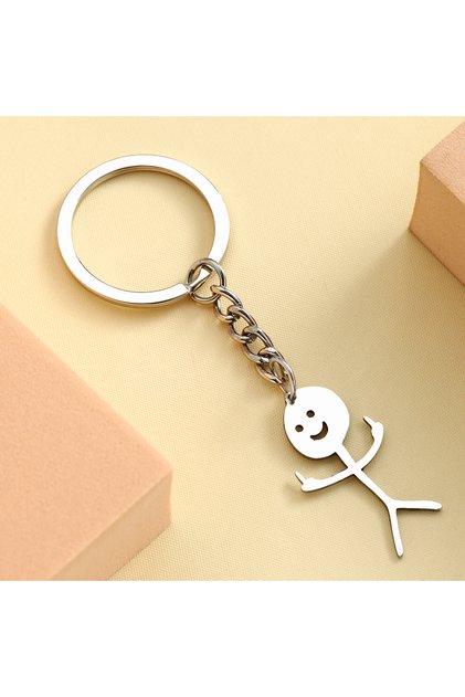Silver Elephant Gifts For Adults Funny Gift Keychains Middle Finger Gifts For Friend Her Him Cool Ke