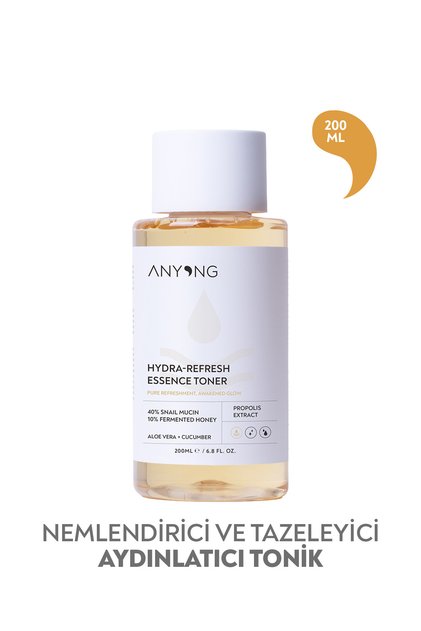 Aydınlatıcı, Nemlendirici ve Tazeleyici Tonik 200 ML (%40 Salyangoz Özü& Bal & Propolis & Aloe Vera)