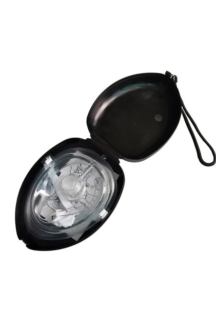 Black Black 1pcs Professional First Aid CPR Breathing Mask Protect Rescuers Artificial Respiration R