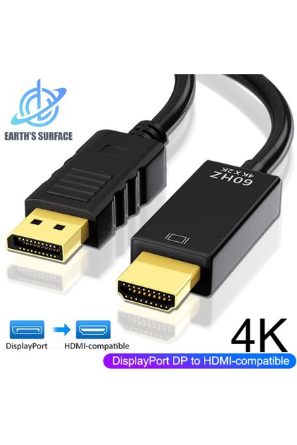 3m 4K DP to HD 4K DisplayPort to HDMI-compatible Adapter Cable Dispaly Port DP to HDMI-compatible Co