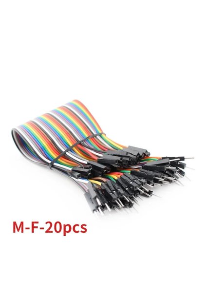 M-F-20pin 20Pin 30cm Jumper Wire Dupont Line Male To Male/Female To Male / Female To Female Dupont C