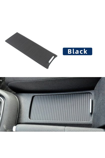 Black For VW Golf MK5 MK6 6 Jetta 5 EOS Scirocco New Black Car Water Drink Cup Holder Center Console