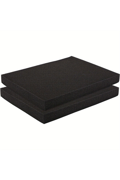 40X30X2.5cm 2 Pack Black Cuttable Craft Foam Sheets, Polyurethane Cushioning Inserts Use for Tool Bo