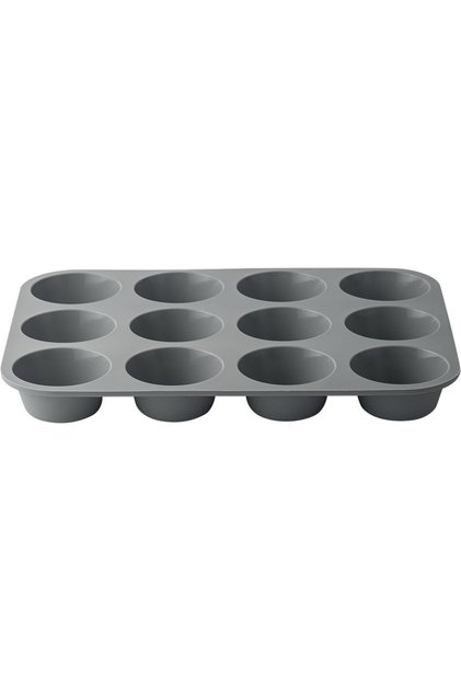 Grey 12 Holes Silicone Baking Mold for Baking 3D Bakeware Chocolate Round Sphere Mold Cupcake Pan Ca