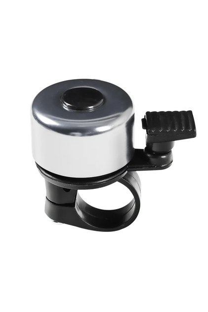 silver Bicycle Bell Alloy Mountain Road Bike Horn Sound Alarm For Safety Cycling Handlebar Bicycle C