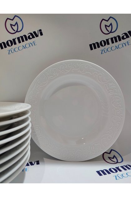 GÜRAL PORCELAIN BHD19CK 19 CM DECK PLATE (12 PIECES) SPIM