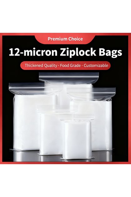 4x6CM 100pcs Zip Lock Plastic Bag Reclosable Transparent Bag Shoe Bag Vacuum Storage Bag Sanitary Ba