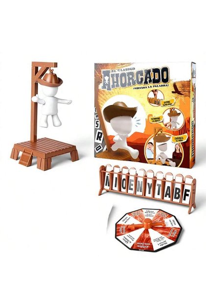Spanish Teenager Magnetic Hangman Board Games Mystery Guessing Word Game Glow In The Dark Guessing W