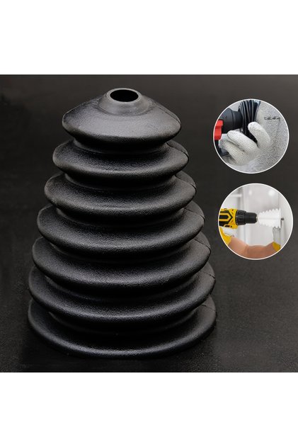 Black Electric Drill Dust Cover Silicone Cover Household Dust Collection Special Cover Dust Removal